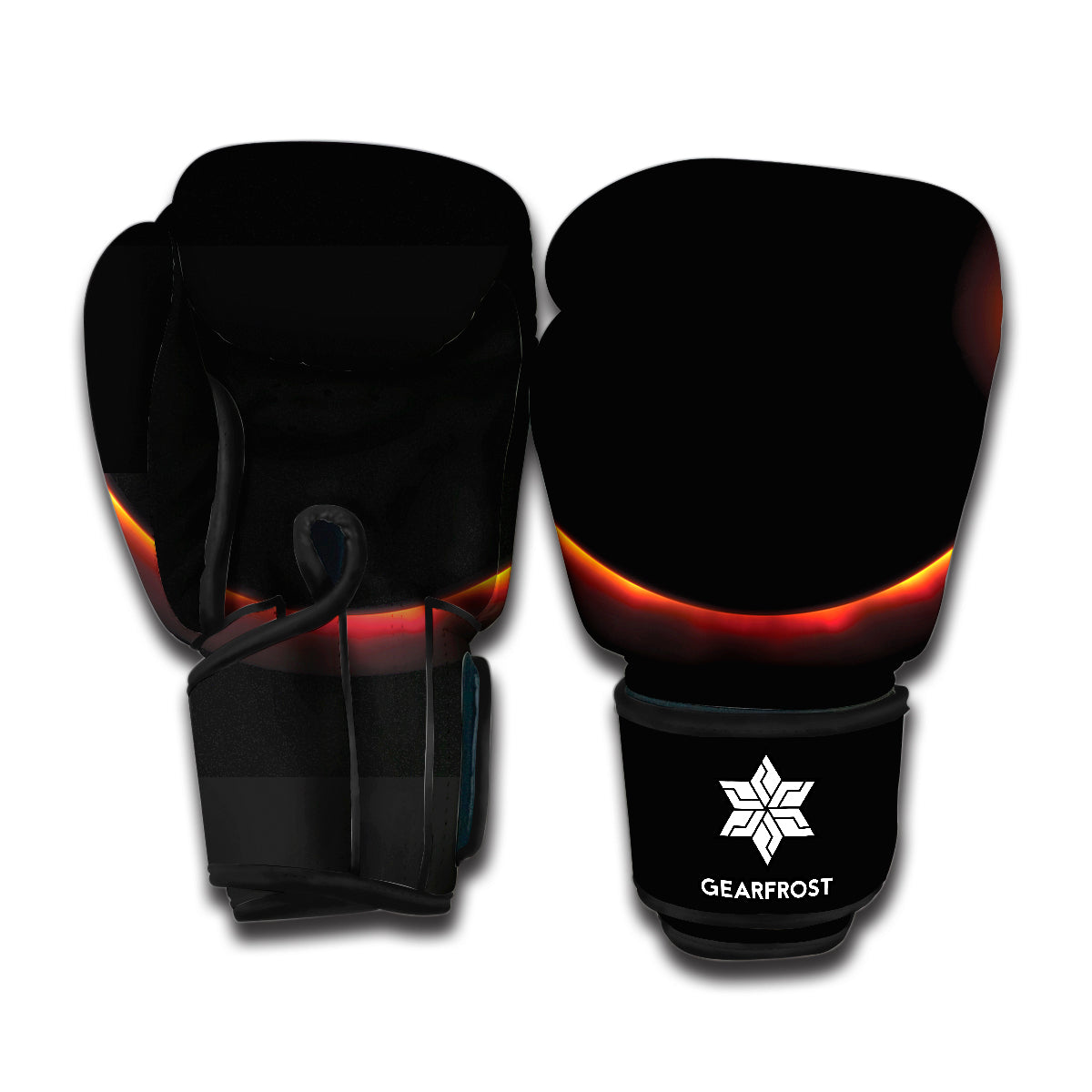 Total Solar Eclipse Print Boxing Gloves