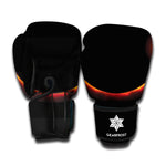 Total Solar Eclipse Print Boxing Gloves