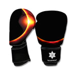 Total Solar Eclipse Print Boxing Gloves