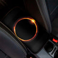 Total Solar Eclipse Print Car Center Console Cover