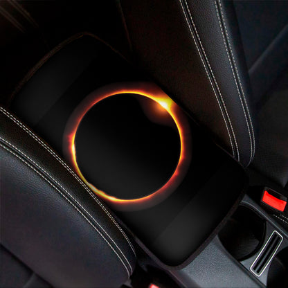Total Solar Eclipse Print Car Center Console Cover