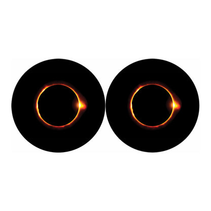 Total Solar Eclipse Print Car Coasters
