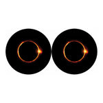 Total Solar Eclipse Print Car Coasters
