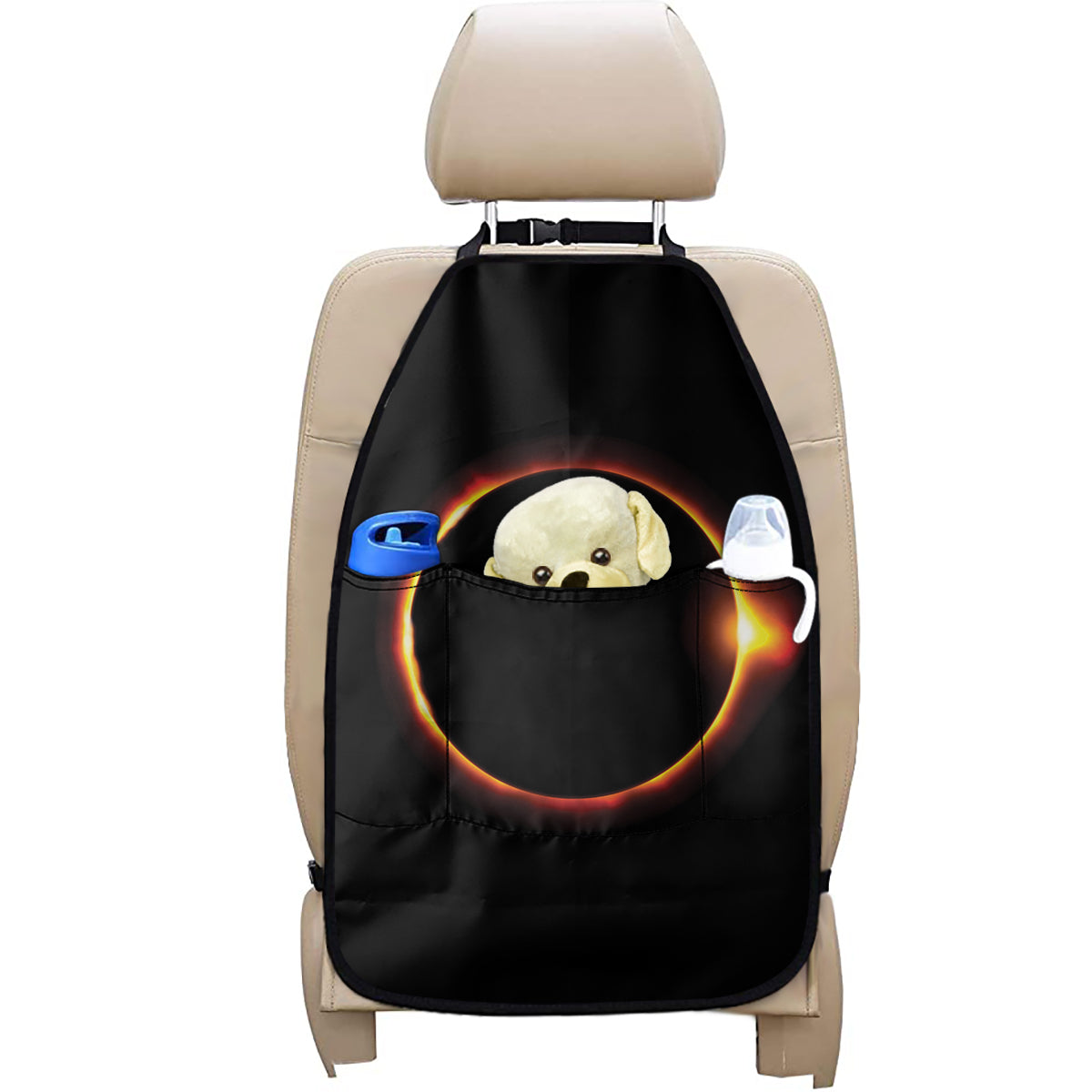 Total Solar Eclipse Print Car Seat Organizers