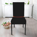 Total Solar Eclipse Print Dining Chair Slipcover