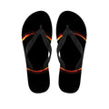 Total Solar Eclipse Print Flip Flops
