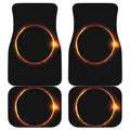 Total Solar Eclipse Print Front and Back Car Floor Mats
