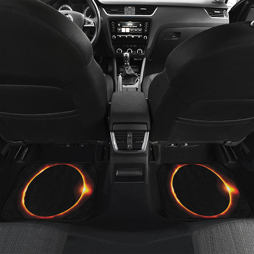Total Solar Eclipse Print Front and Back Car Floor Mats