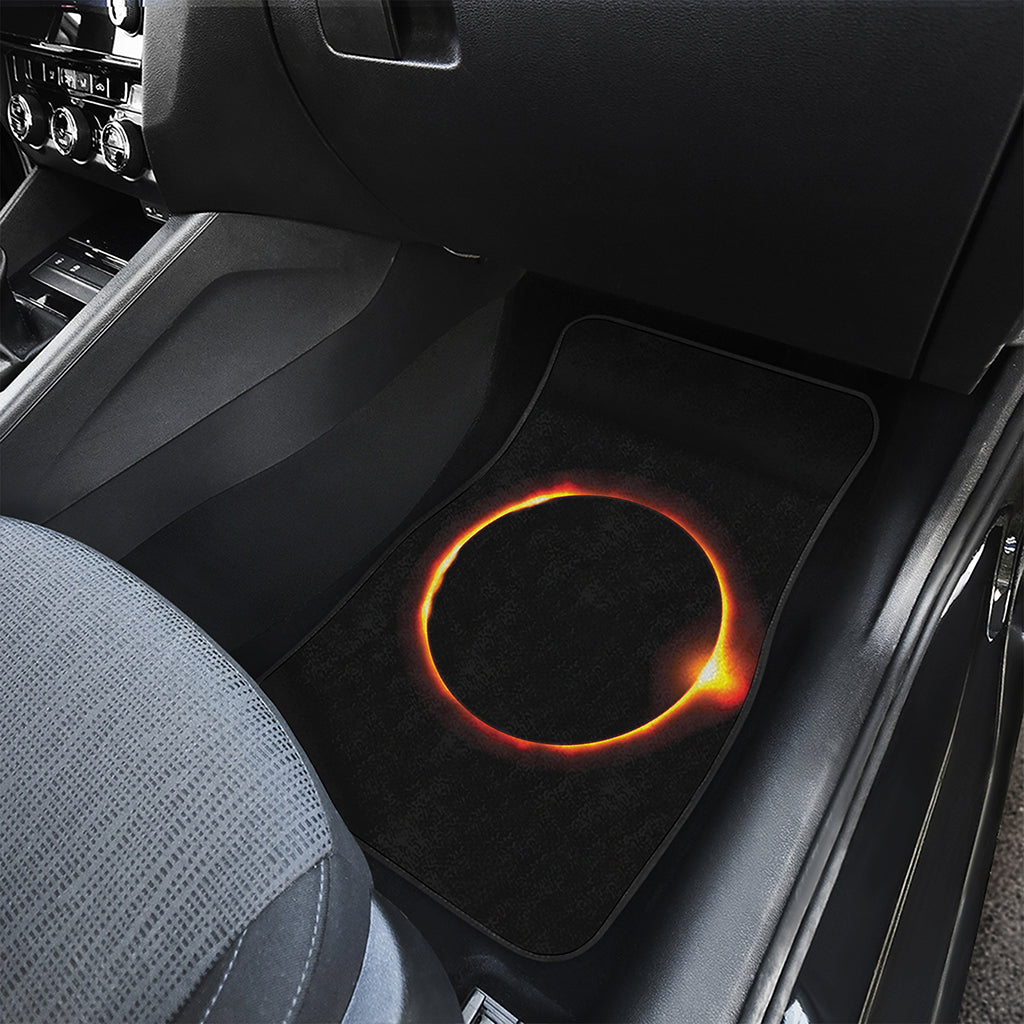 Total Solar Eclipse Print Front and Back Car Floor Mats