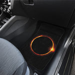 Total Solar Eclipse Print Front and Back Car Floor Mats