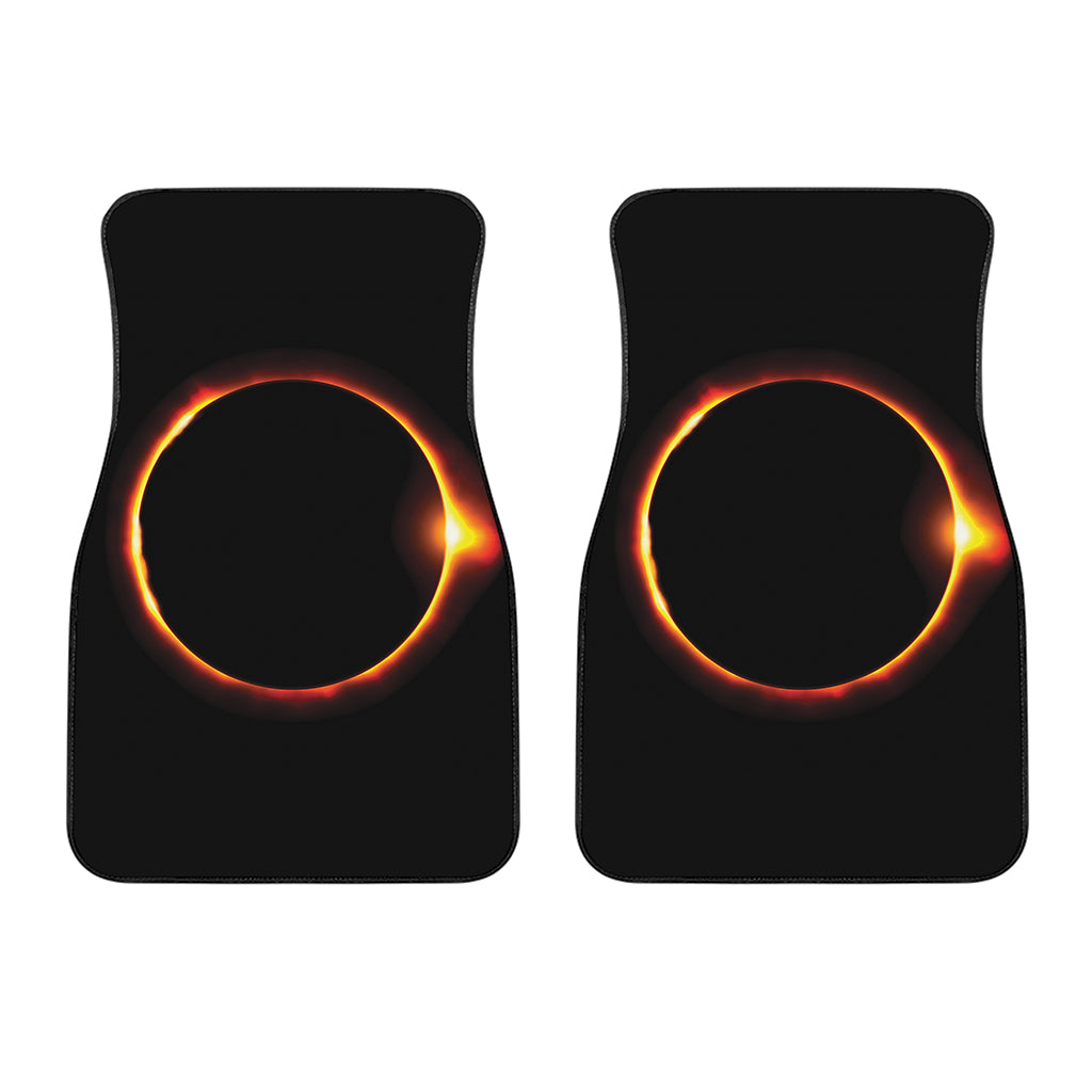 Total Solar Eclipse Print Front Car Floor Mats