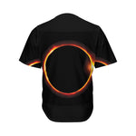 Total Solar Eclipse Print Men's Baseball Jersey