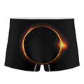 Total Solar Eclipse Print Men's Boxer Briefs