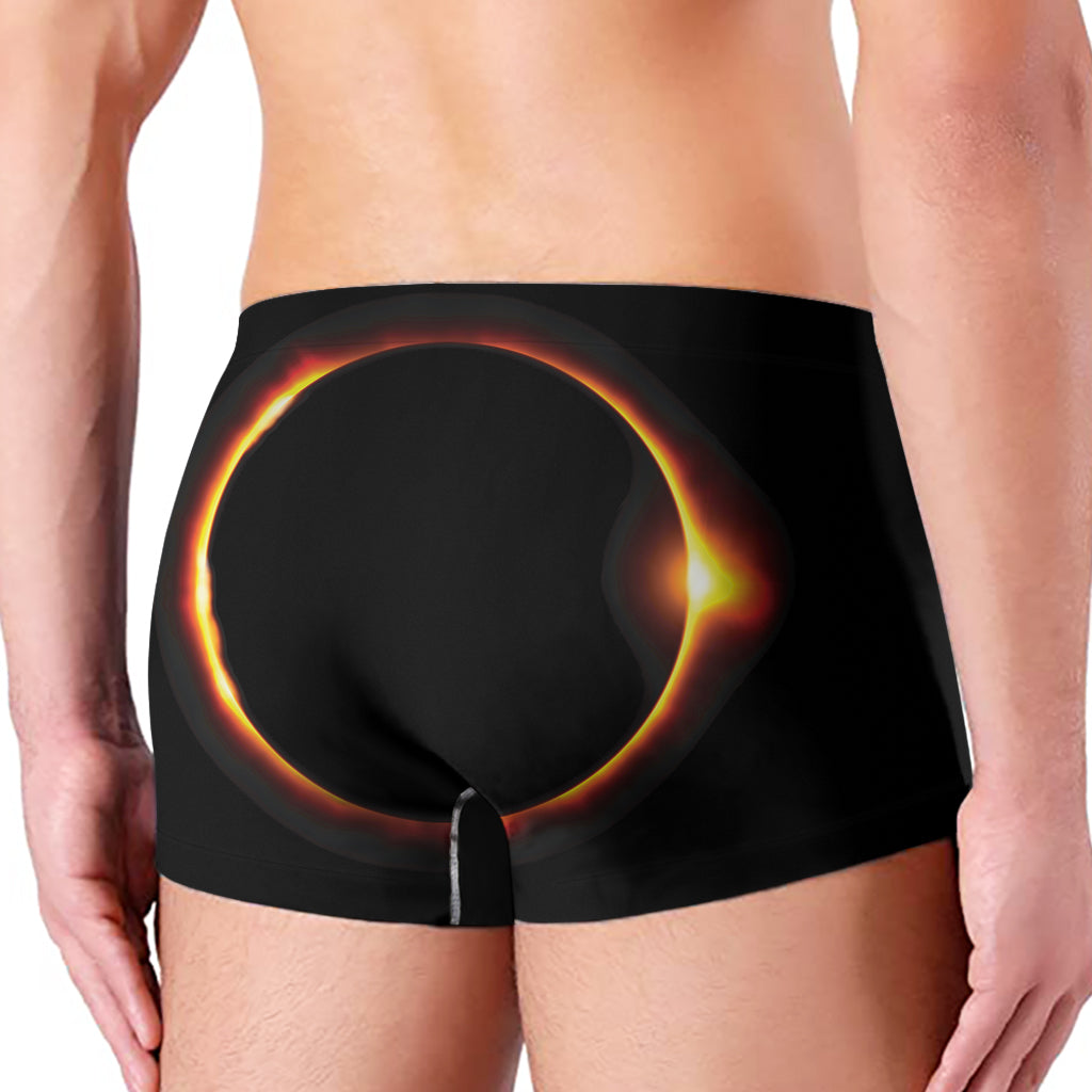 Total Solar Eclipse Print Men's Boxer Briefs