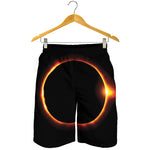 Total Solar Eclipse Print Men's Shorts