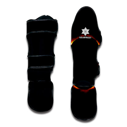 Total Solar Eclipse Print Muay Thai Shin Guard