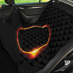 Total Solar Eclipse Print Pet Car Back Seat Cover