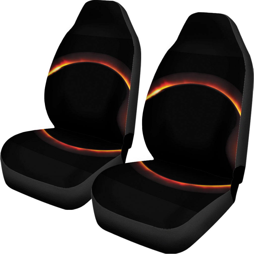 Total Solar Eclipse Print Universal Fit Car Seat Covers
