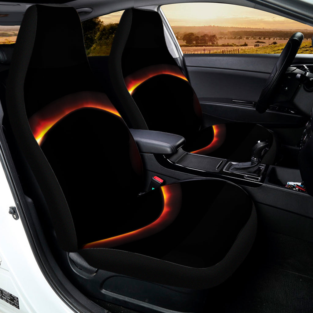 Total Solar Eclipse Print Universal Fit Car Seat Covers