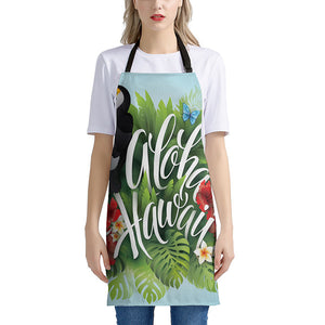 Toucan Aloha Hawaii Print Apron