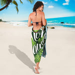 Toucan Aloha Hawaii Print Beach Sarong Wrap
