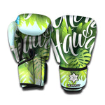 Toucan Aloha Hawaii Print Boxing Gloves