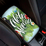 Toucan Aloha Hawaii Print Car Center Console Cover