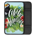 Toucan Aloha Hawaii Print Car Center Console Cover