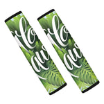 Toucan Aloha Hawaii Print Car Seat Belt Covers