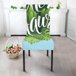 Toucan Aloha Hawaii Print Dining Chair Slipcover