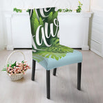 Toucan Aloha Hawaii Print Dining Chair Slipcover