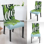 Toucan Aloha Hawaii Print Dining Chair Slipcover
