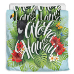 Toucan Aloha Hawaii Print Duvet Cover Bedding Set