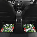 Toucan Aloha Hawaii Print Front and Back Car Floor Mats
