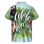 Toucan Aloha Hawaii Print Men's Short Sleeve Shirt