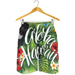 Toucan Aloha Hawaii Print Men's Shorts