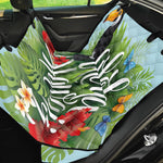 Toucan Aloha Hawaii Print Pet Car Back Seat Cover