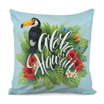 Toucan Aloha Hawaii Print Pillow Cover