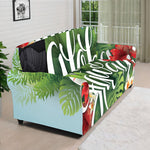 Toucan Aloha Hawaii Print Sofa Cover