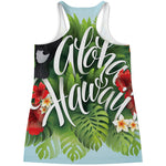 Toucan Aloha Hawaii Print Women's Racerback Tank Top