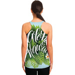 Toucan Aloha Hawaii Print Women's Racerback Tank Top