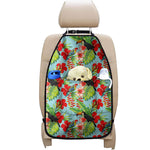 Toucan Parrot Tropical Pattern Print Car Seat Organizers