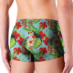 Toucan Parrot Tropical Pattern Print Men's Boxer Briefs