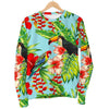 Toucan Parrot Tropical Pattern Print Men's Crewneck Sweatshirt GearFrost