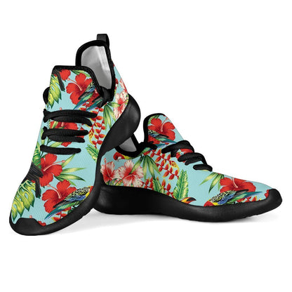 Toucan Parrot Tropical Pattern Print Mesh Knit Shoes GearFrost