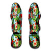 Toucan Parrot Tropical Pattern Print Muay Thai Shin Guard