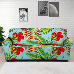 Toucan Parrot Tropical Pattern Print Sofa Cover