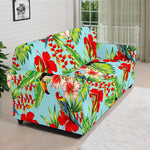 Toucan Parrot Tropical Pattern Print Sofa Cover