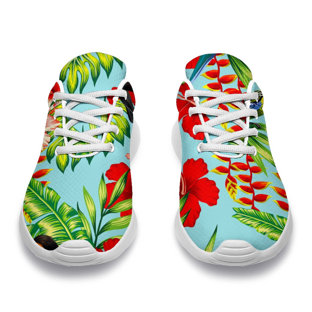 Toucan Parrot Tropical Pattern Print Sport Shoes GearFrost