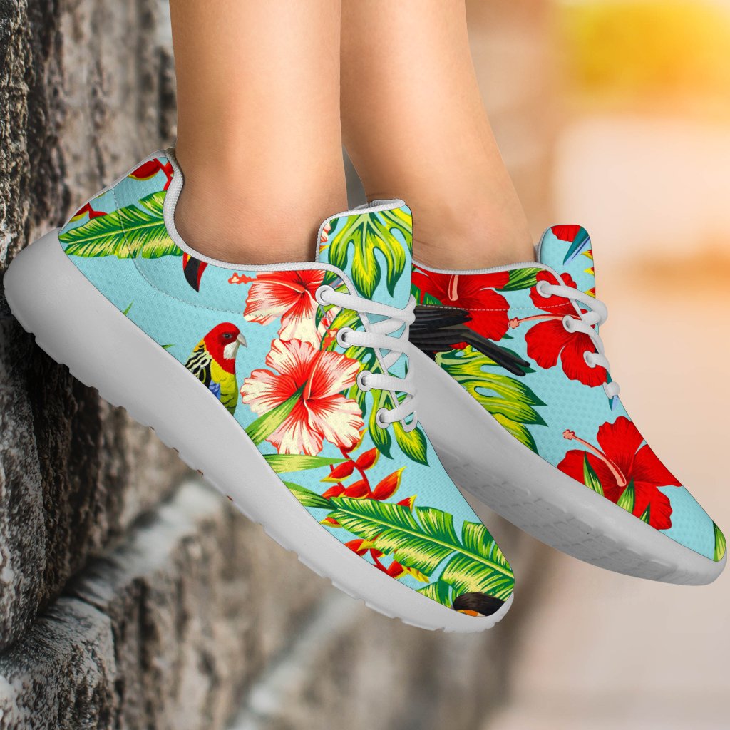 Toucan Parrot Tropical Pattern Print Sport Shoes GearFrost